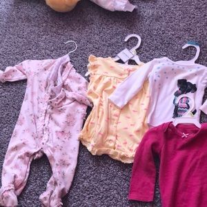 Baby girl 4 outfit set